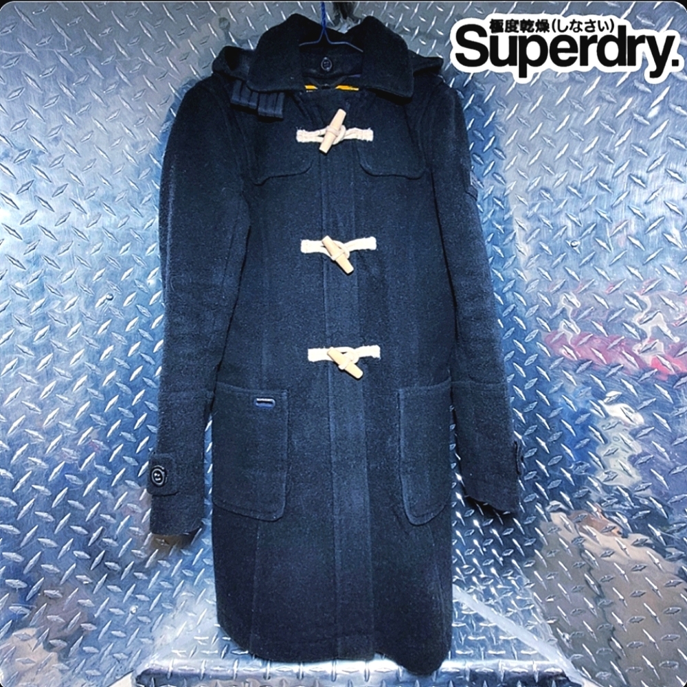 Superdry wool peacoat